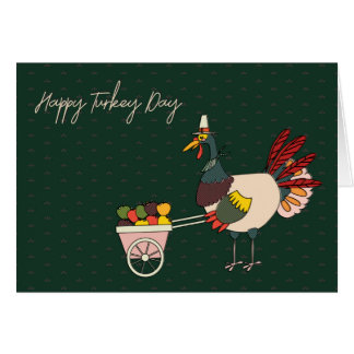 Lycklig årsdag för Turkiet dagnykterhet Hälsningskort