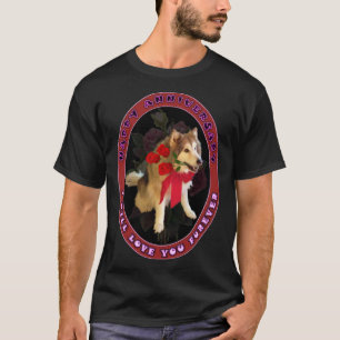 Lycklig-årsdag: Jag kommer att Kärlek er för evigt T Shirt