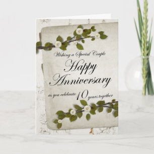 Lycklig årsdag, som du firar 10 år Togeth Kort