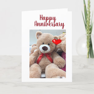 LYCKLIG ÅRSDAG TILL MIN ***FAVORITE TEDDYBEAR*** KORT
