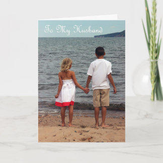 Lycklig årsdag till min make - kärlek av mitt liv kort