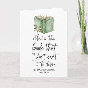 Lycklig-årsdagen Bok Älskare Gift I Kärlek du Kort