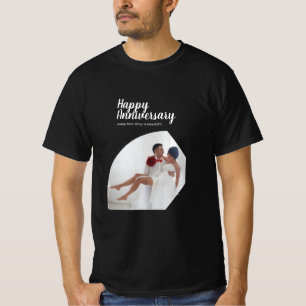 Lycklig-årsdagen för Modern Photo Kärlek Make T Shirt