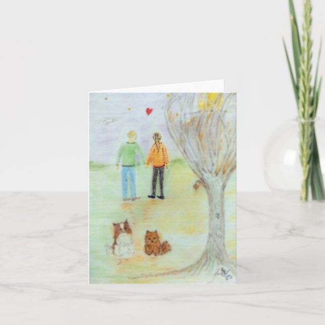 Lycklig-årsdagen Kort (Framsida)