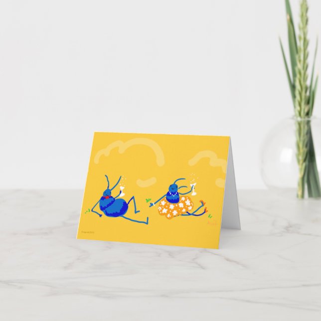 Lycklig-årsdagen! Kort (Framsida)