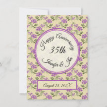 Lycklig-årsdagen Lila Violas på Blekens Gult