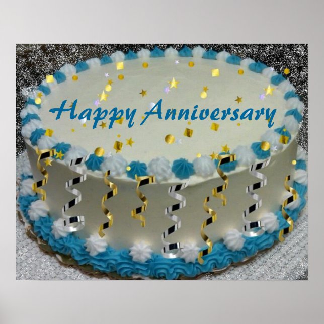 Lycklig-årsdagen Poster (Framsidan)