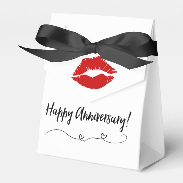 "Lycklig-årsdagen!" Presentaskar (Framsidan Sidan)