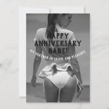 Lycklig-årsdagen Sexy Naughty Anpassade