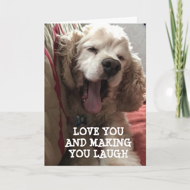 LYCKLIG * ÅRSDAGEN * TILL *KÄRLEK PÅ MITT LIVSKORT KORT (Framsida)