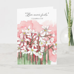 Lycklig-årsjubileet Kärlek Bible Scripture Corinth Kort