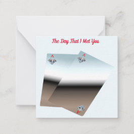 Lycklig-årskort Anteckningskort