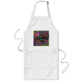 Lycklig Art: "Lycklig Los Angeles" Apron Långt Förkläde