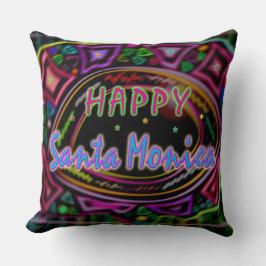 Lycklig Art: "Lycklig Santa Monica" Pillow Kudde