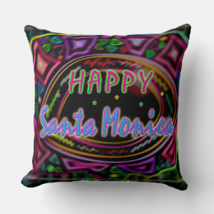 Lycklig Art: "Lycklig Santa Monica" Pillow Kudde