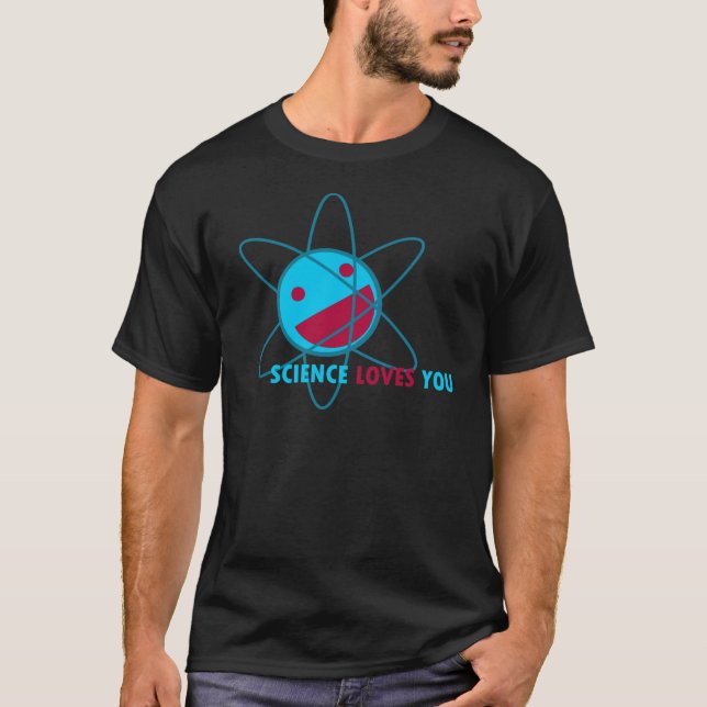 Lycklig Atomsamling Tröja (Framsida)