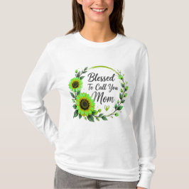 Lycklig att få kalla dig mamma t shirt