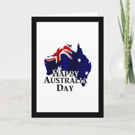 Lycklig Australien-dagen Kort