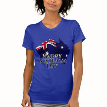 Lycklig Australien-dagen