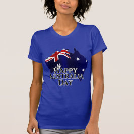 Lycklig Australien-dagen Tee