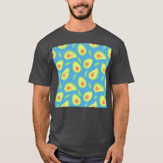 Lycklig Avocado Mönster 5 T Shirt