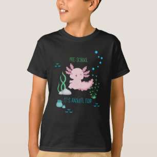 Lycklig Axolotl valfritt Klass Back to school T Shirt