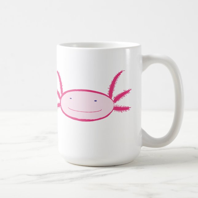 Lycklig Axolotlmugg Kaffemugg (Höger)