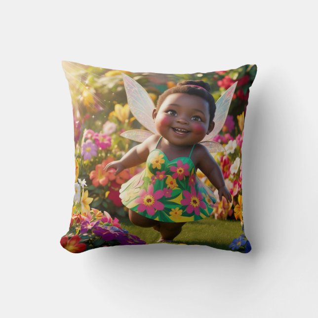 Lycklig, Baby Fairy Kudde (Framsida)