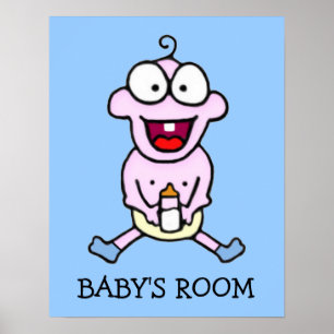 Lycklig Baby Poster