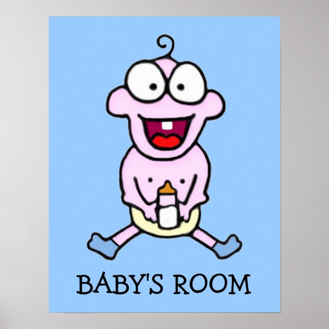 Lycklig Baby Poster (Framsidan)