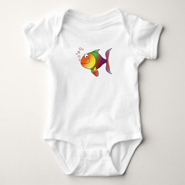 Lycklig Baby Tee (Framsida)