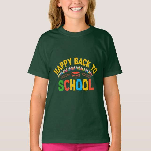 LYCKLIG BACK TO SCHOOL T SHIRT (Framsida)
