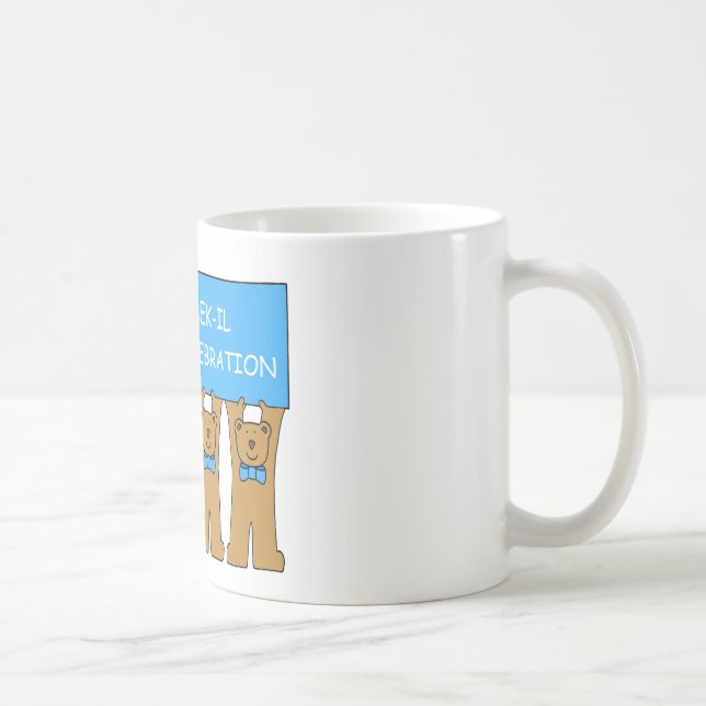 Lycklig Baek-il 100 dagar Firande, för pojke. Kaffemugg (Höger)