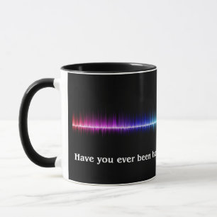 "Lycklig bara för att höra din sång?" 11 oz mugg