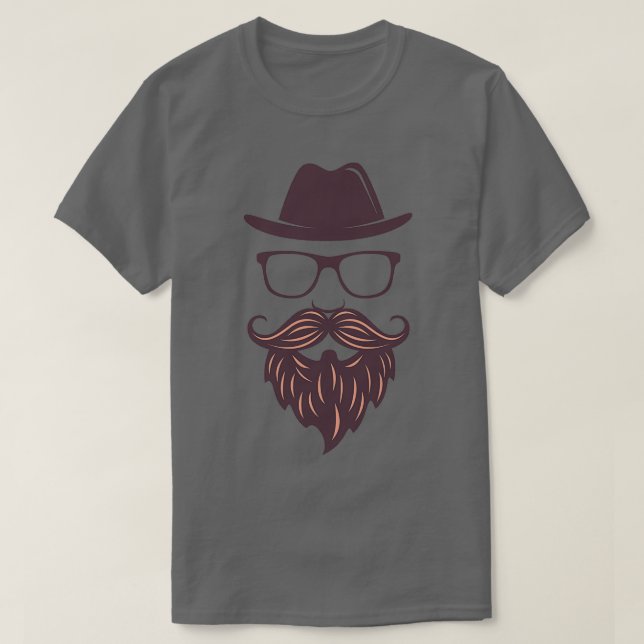 Lycklig Barber T Shirt (Design framsida)
