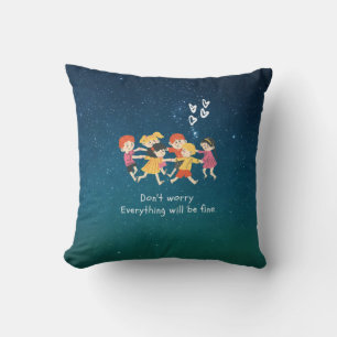 Lycklig Barn  Kudde