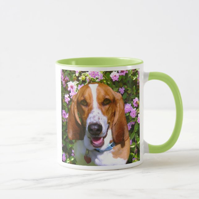 Lycklig Bassethund Mugg (Höger)