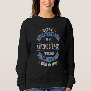 Lycklig bästa Bonus Pappa någonsin för stepfat T Shirt