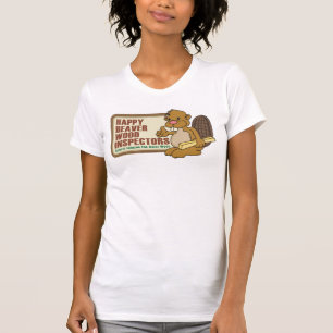 Lycklig bäver 1 t-shirt