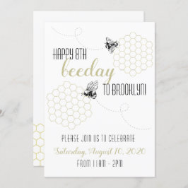 Lycklig BEE-dagen! Inbjudningar