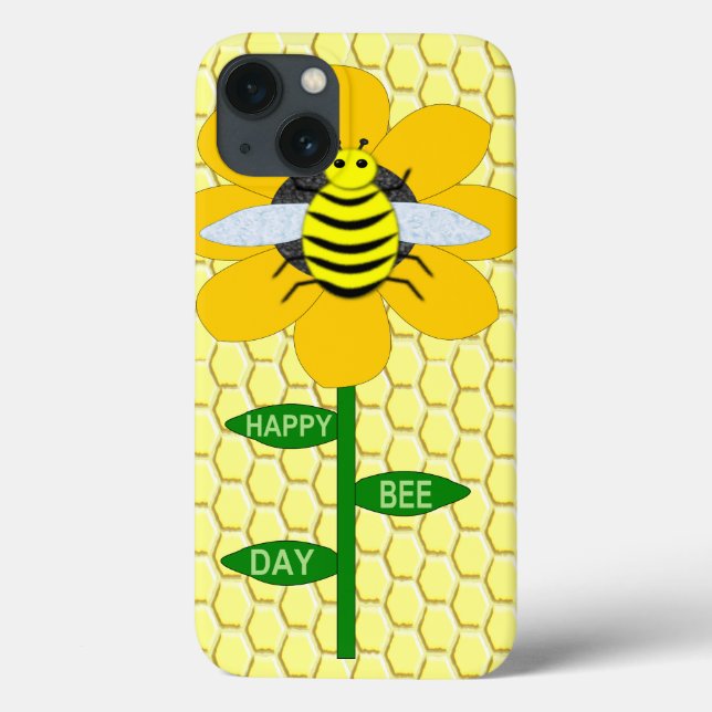 Lycklig Bee Day Birthday Bumblebee (Baksida)