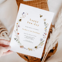 Lycklig Bee day First Birthday