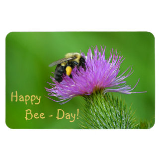 Lycklig Bee Day Magnet
