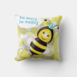 Lycklig Bee Pillow Kudde