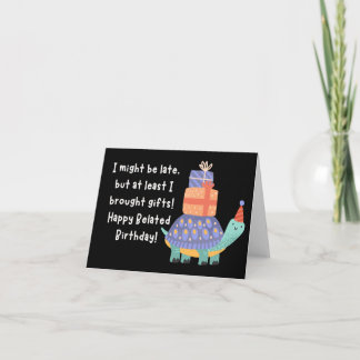 Lycklig Belad Birthday Kort