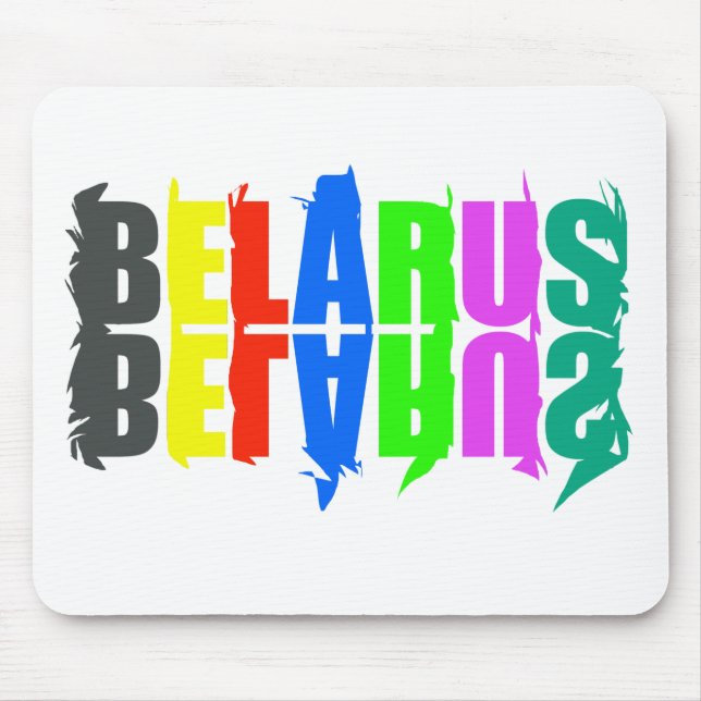 Lycklig Belarus Colorful Brev Musmatta (Framsidan)