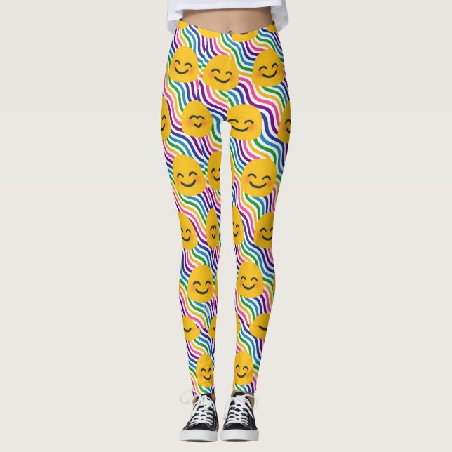 Lycklig Ben Leggings (Framsida)