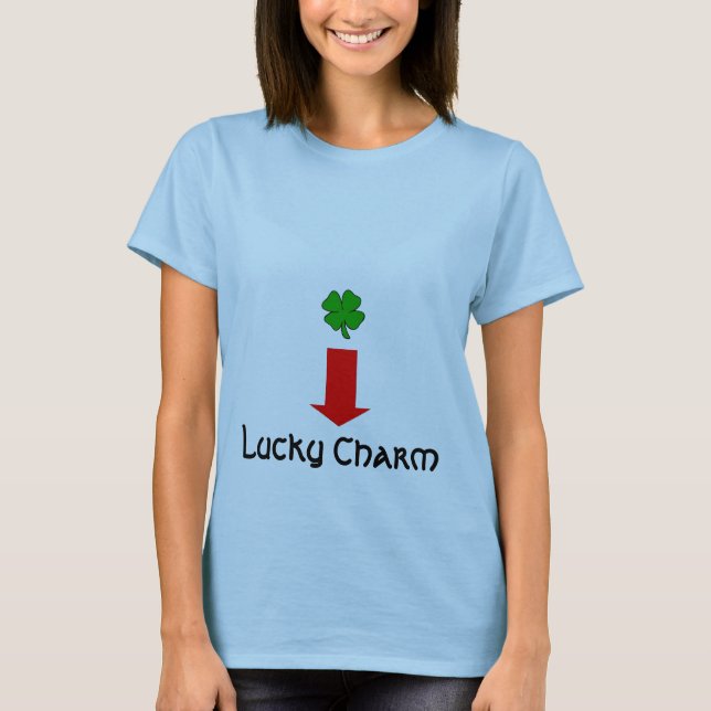 Lycklig berlock t shirt (Framsida)