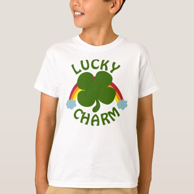 Lycklig berlock tee (Framsida)