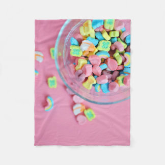 Lycklig berlockfilt fleecefilt